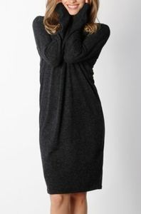 Charcoal grey dress